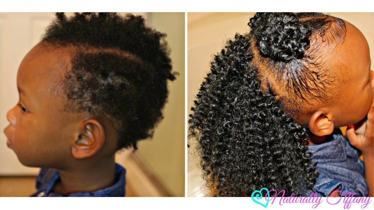 Crochet Braids w/ Double Buns! | Very Short Fine Natural Hair