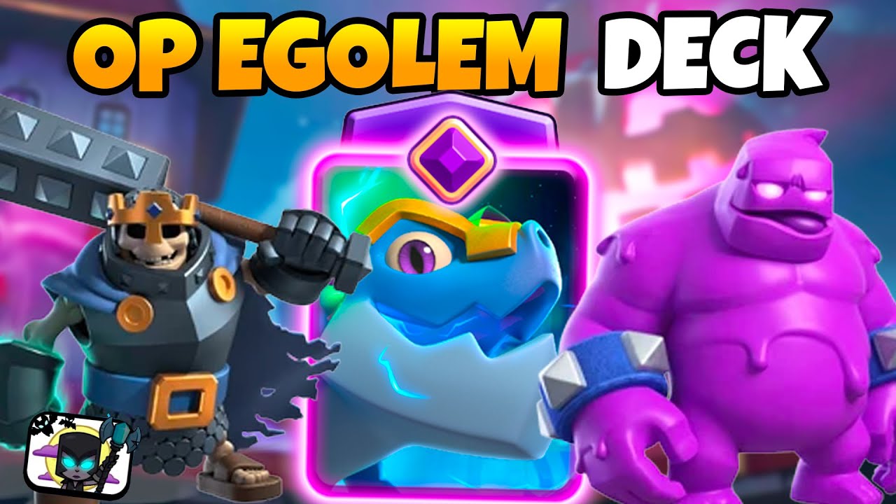 This Evo Edrag Elixir Golem Healer Lightning Deck is BRAINDEAD...