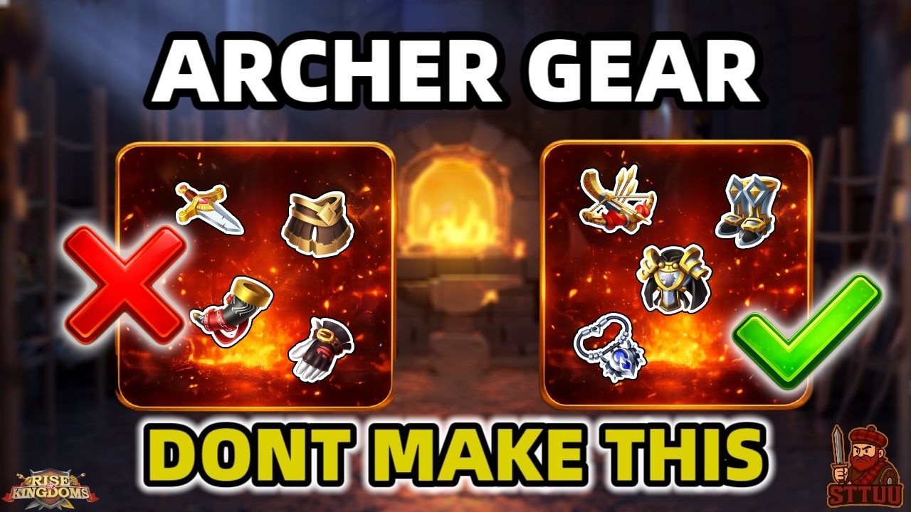 Большинство игроков собирают снаряжение для лучников неэффективно (вот более оптимальный порядок ...