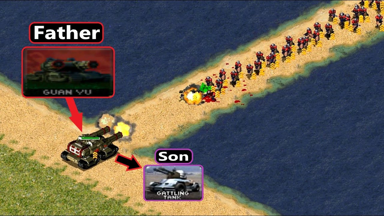 This Is Gattling Tank's FATHER - Red Alert 2