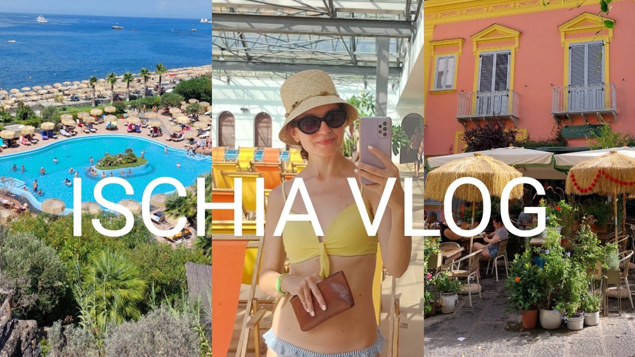 Italy VLOG. Самый большой термальный парк Poseidon, прогулка по Forio, Искья влог 🤍