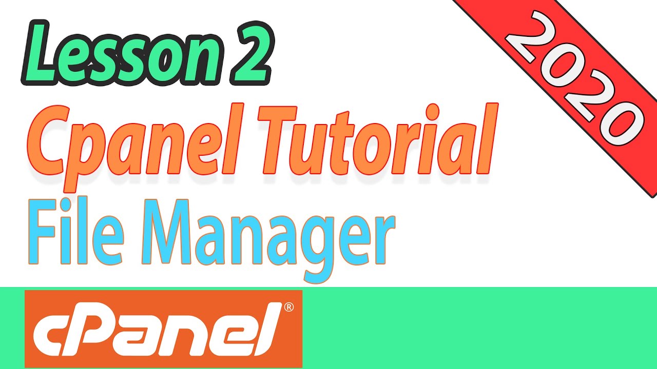 Cpanel - 2 How to use File manager - Create FTP account and Backup on Hosting server