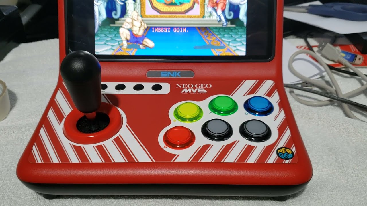 Powkiddy A12 - Full Sanwa + IPS Screen Mod