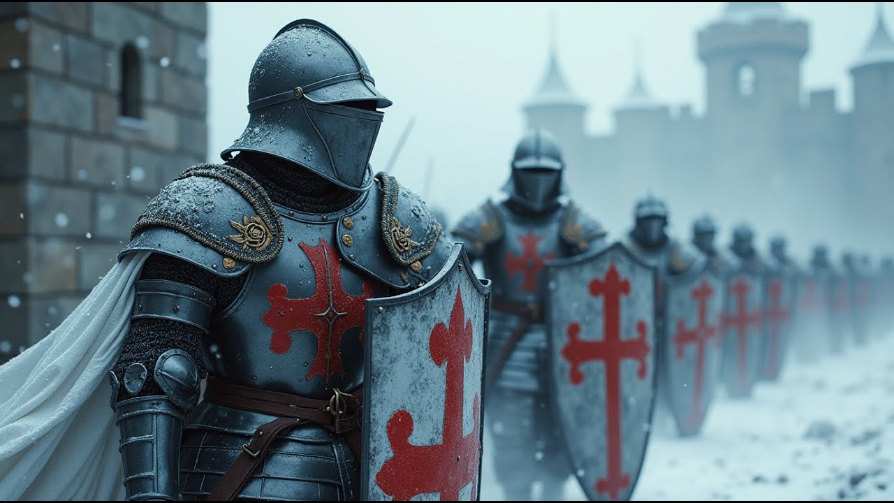 ⚔️Хор Рыцарей: Священные Песнопения Тамплиеров, Идущих в Иерусалим 🏰 | Григорианский хорал