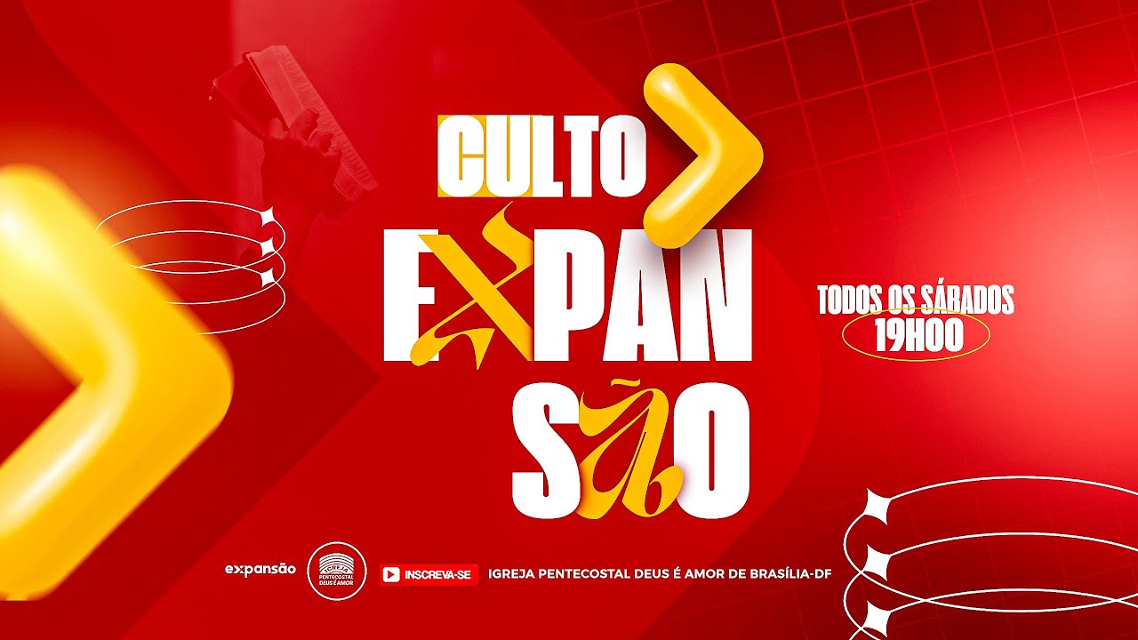 20h | IPDA AO VIVO | CULTO EXPANSÃO JOVEM