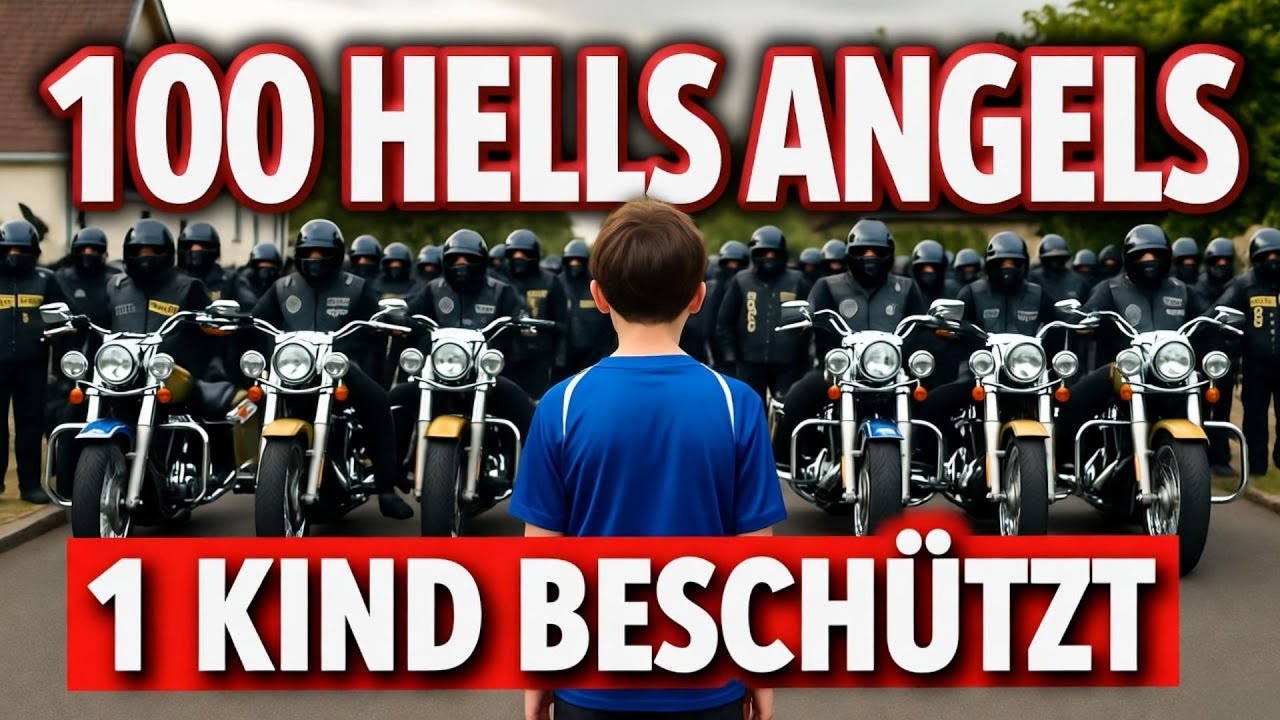 100 Hells Angels kamen, um Kind vor missbrauchendem Trainer zu schützen