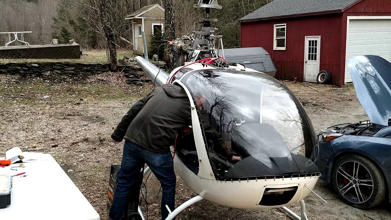 Rotorway JetExec Turbine Engine Testing