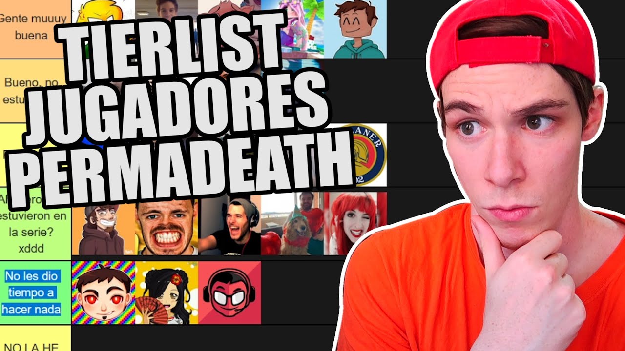 Folagor Hace TOP JUGADORES DE PERMADEATH (TIERLIST)