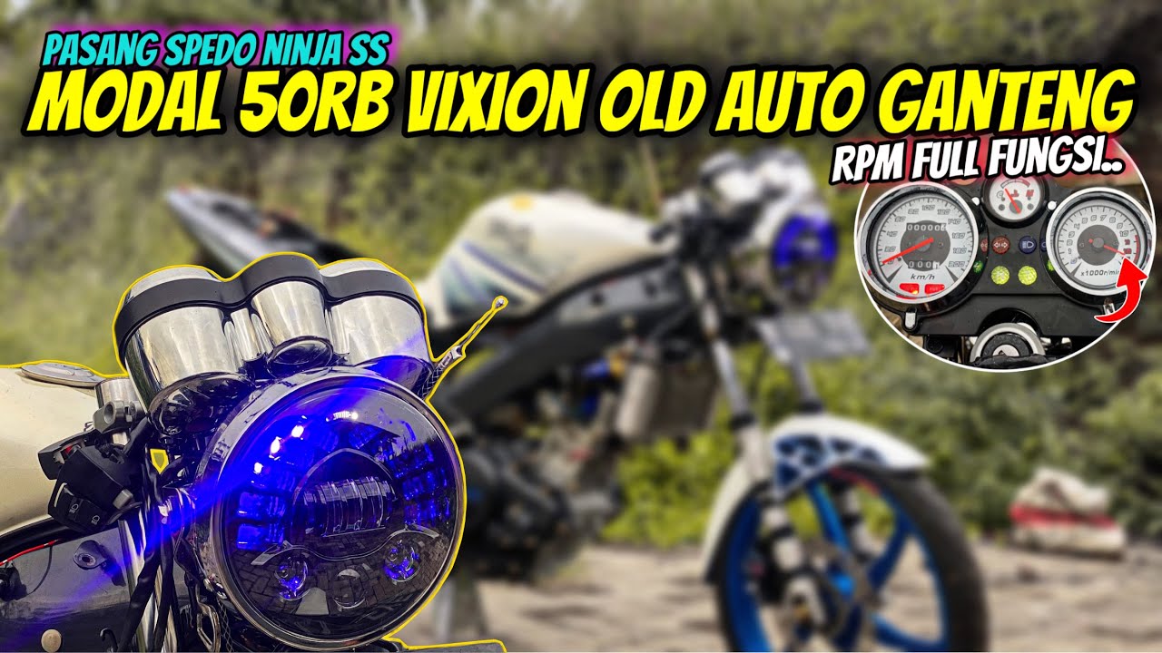 CARA MUDAH SETTING SPEDO NINJA SS KE VIXION OLD‼️FULL FUNGSI SEMUA‼️