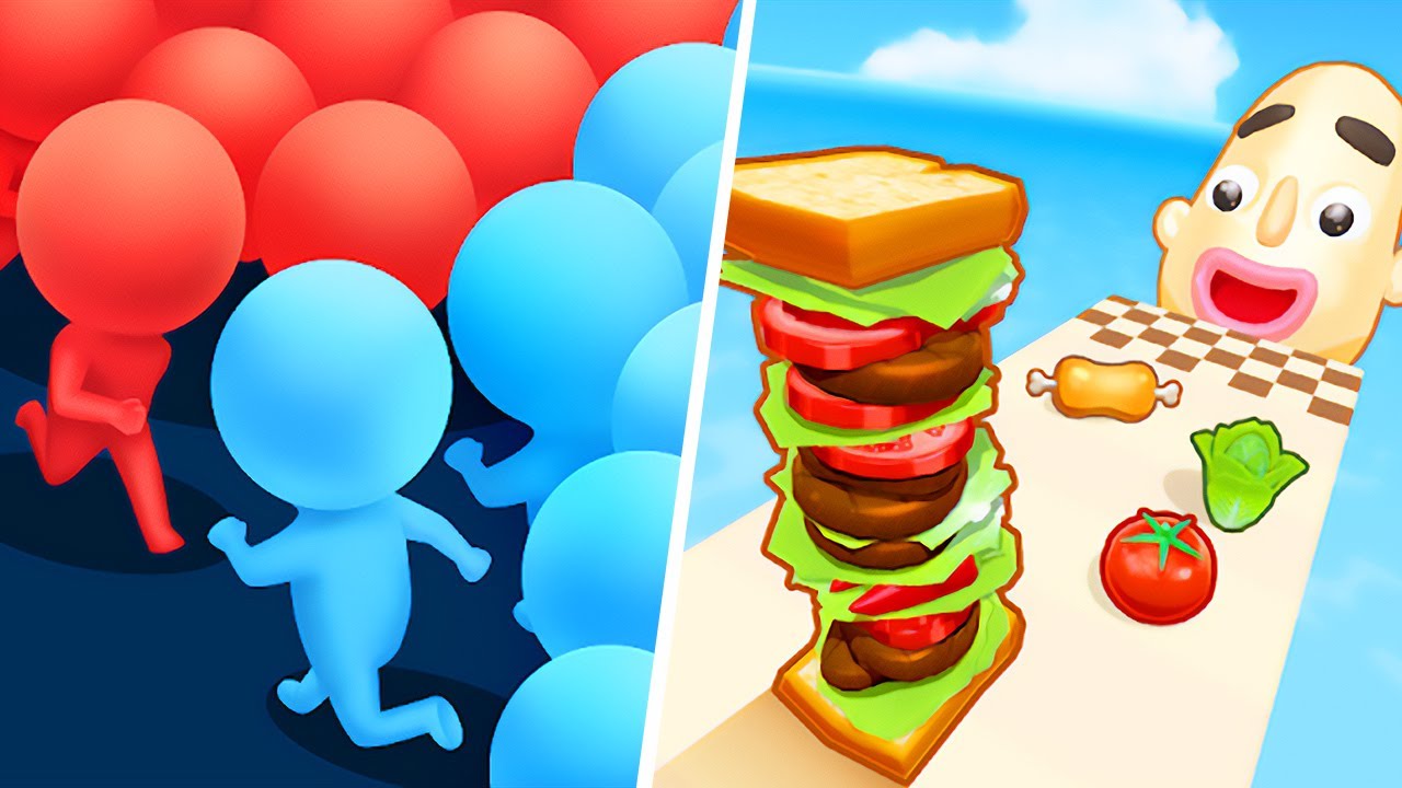 Sandwich Runner | Count Masters - All Level Gameplay Android,iOS - NEW BIG APK UPDATE