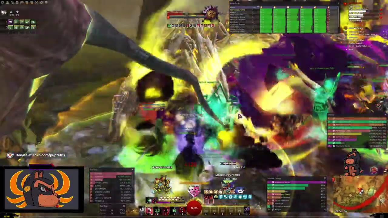 Guild Wars 2 Raids: Wing 8 Greer - Condi Thief perspective (learning the fight)