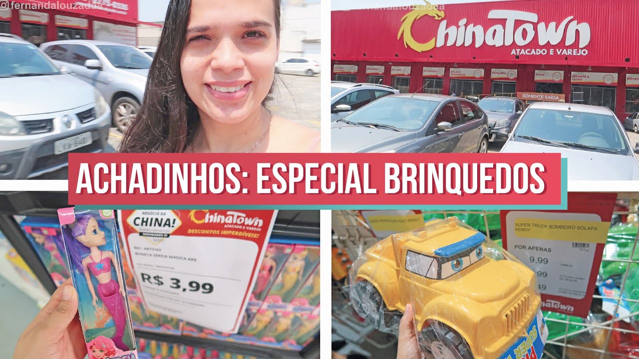 Achadinhos Chinatown | Dia das Crian&ccedil;as | Fernanda Louzada | Achados Caxias