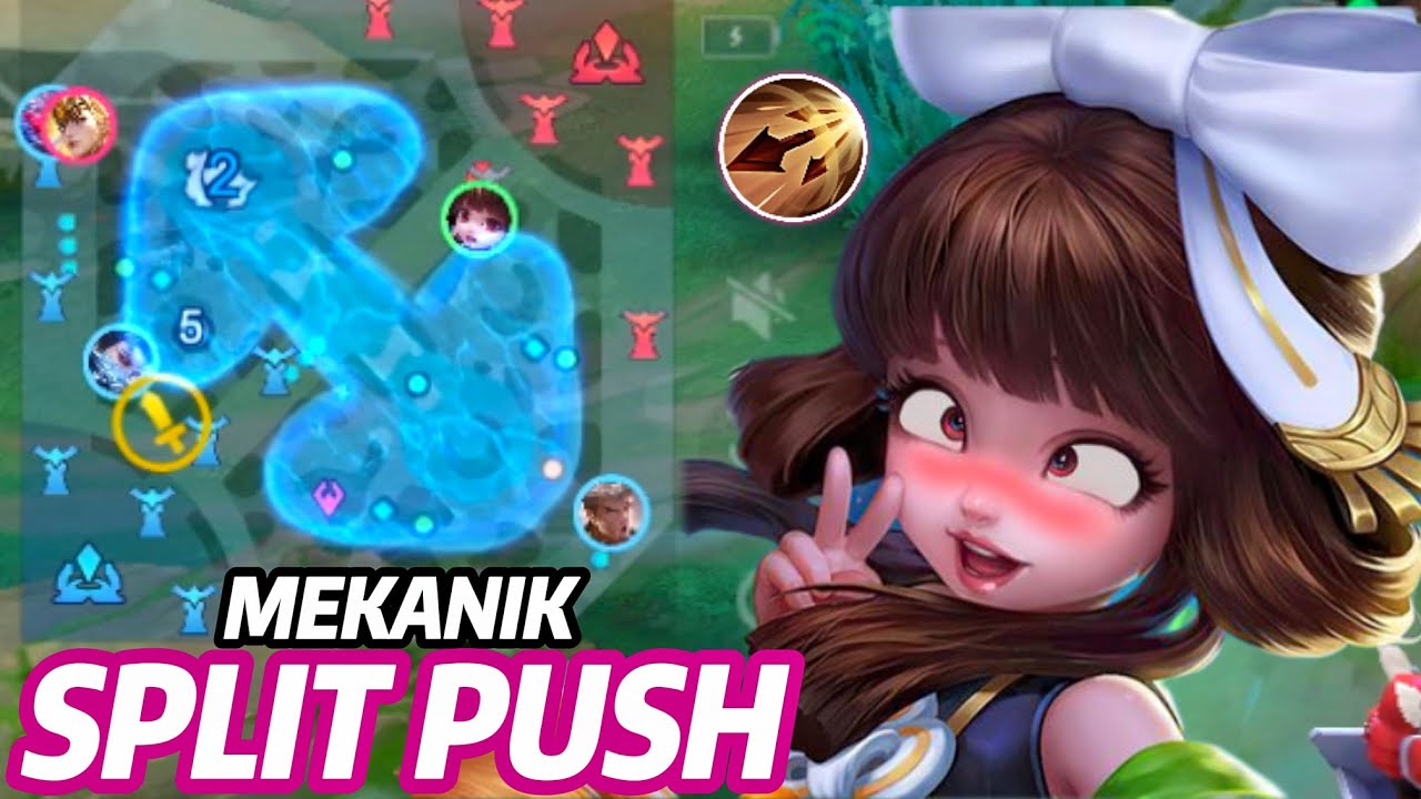 CARA SPLIT PUSH YANG BENAR - BUILD CHANG&rsquo; E ATTACK SPEED 