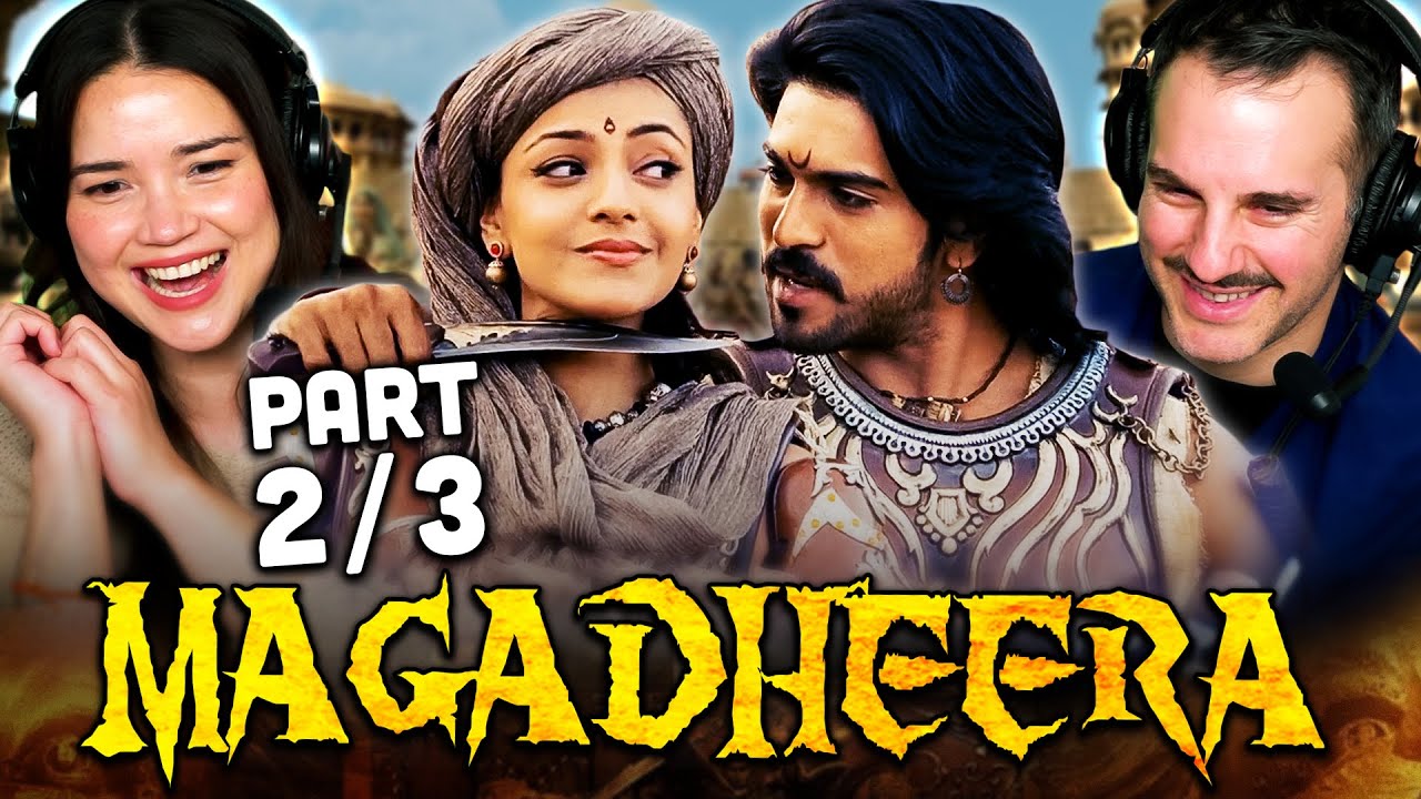 MAGADHEERA Movie Reaction Part 2/3! | S.S. Rajamouli | Ram Charan | Kajal Aggarwal