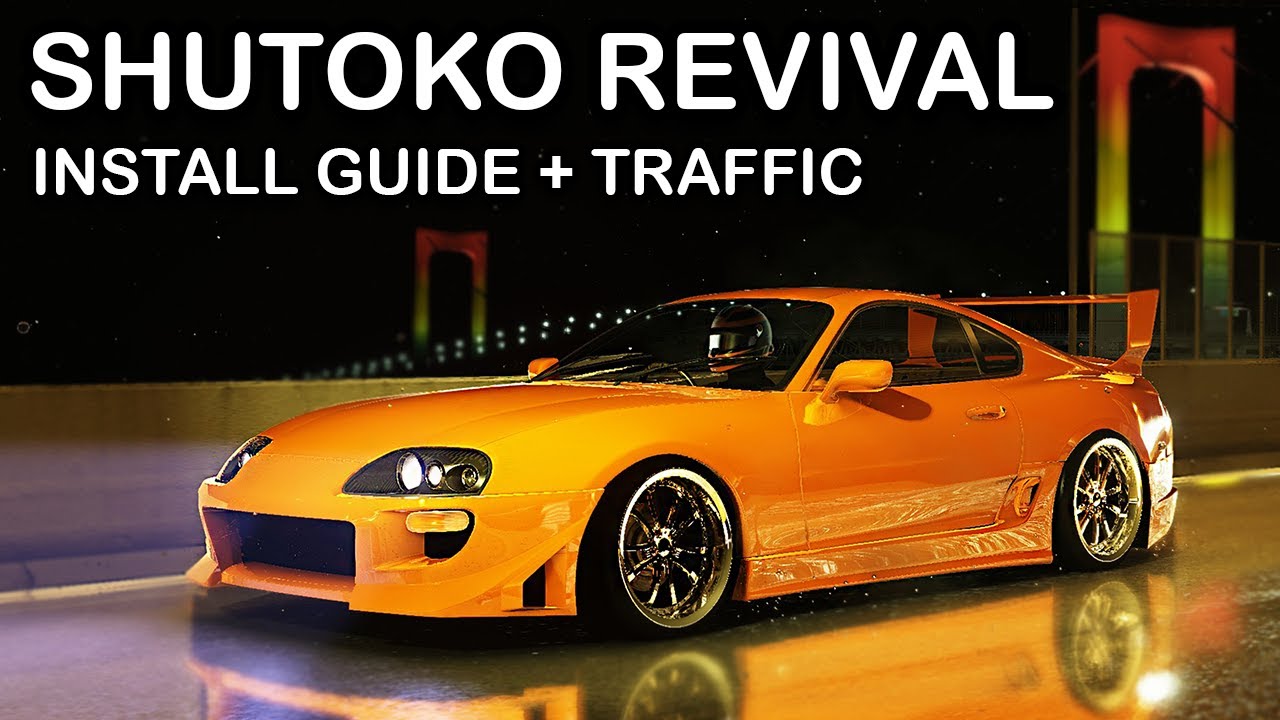 Assetto Corsa Shutoko Revival Project TUTORIAL - Traffic Installation and Setup