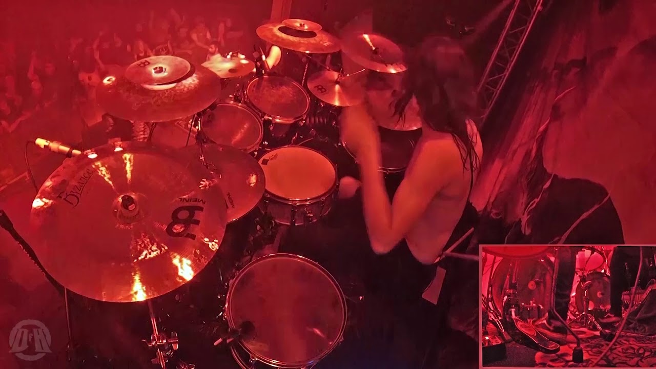 VADER@Fractal Light-James Stewart-live in Poland 2018 (Drum Cam)