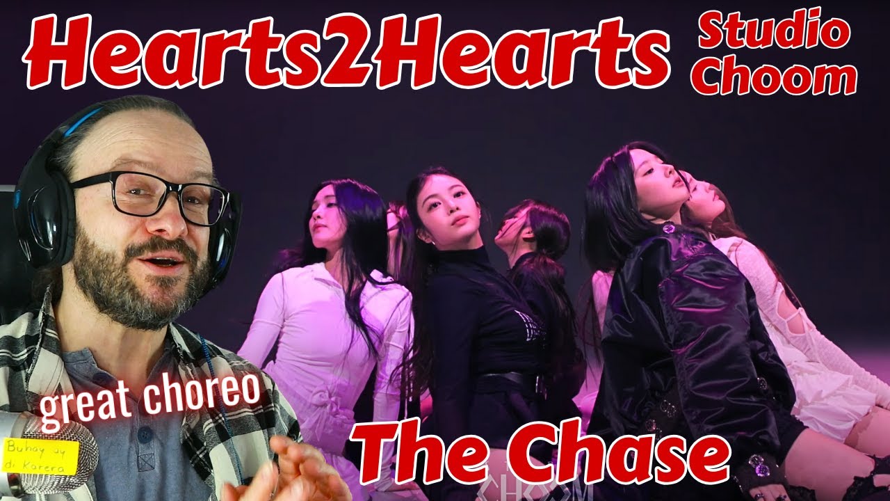 great choreo!! Hearts2Hearts 하츠투하츠 'THE CHASE' MV STUDIO CHOOM ORIGINAL reaction