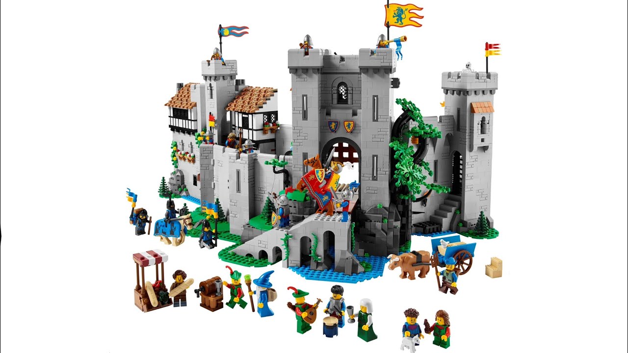 LEGO Icons Lion Knights Castle Review! (10305, 2022)