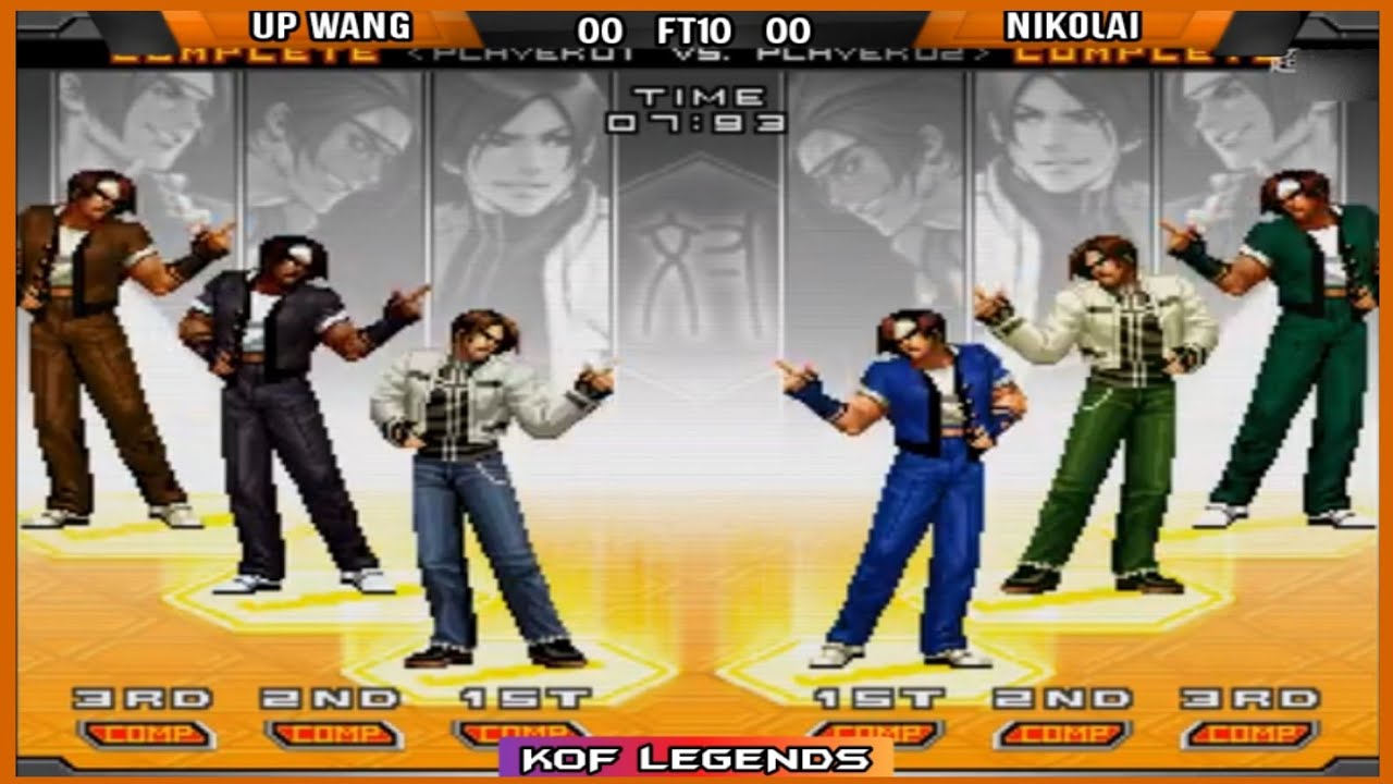 KOF 2002UM - UP王  Vs Nikolai保力達  FT10 🔥 #kof2002