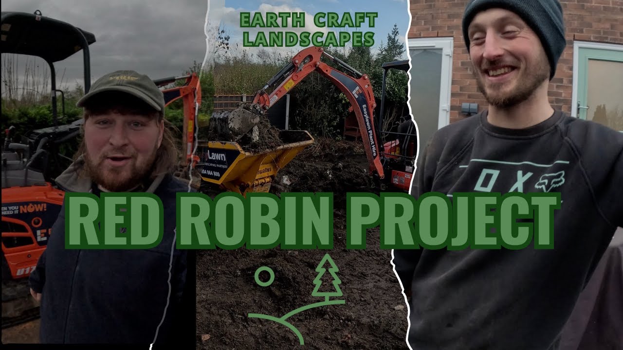The Red Robin Project – Week One | Full Garden Prep & Groundworks