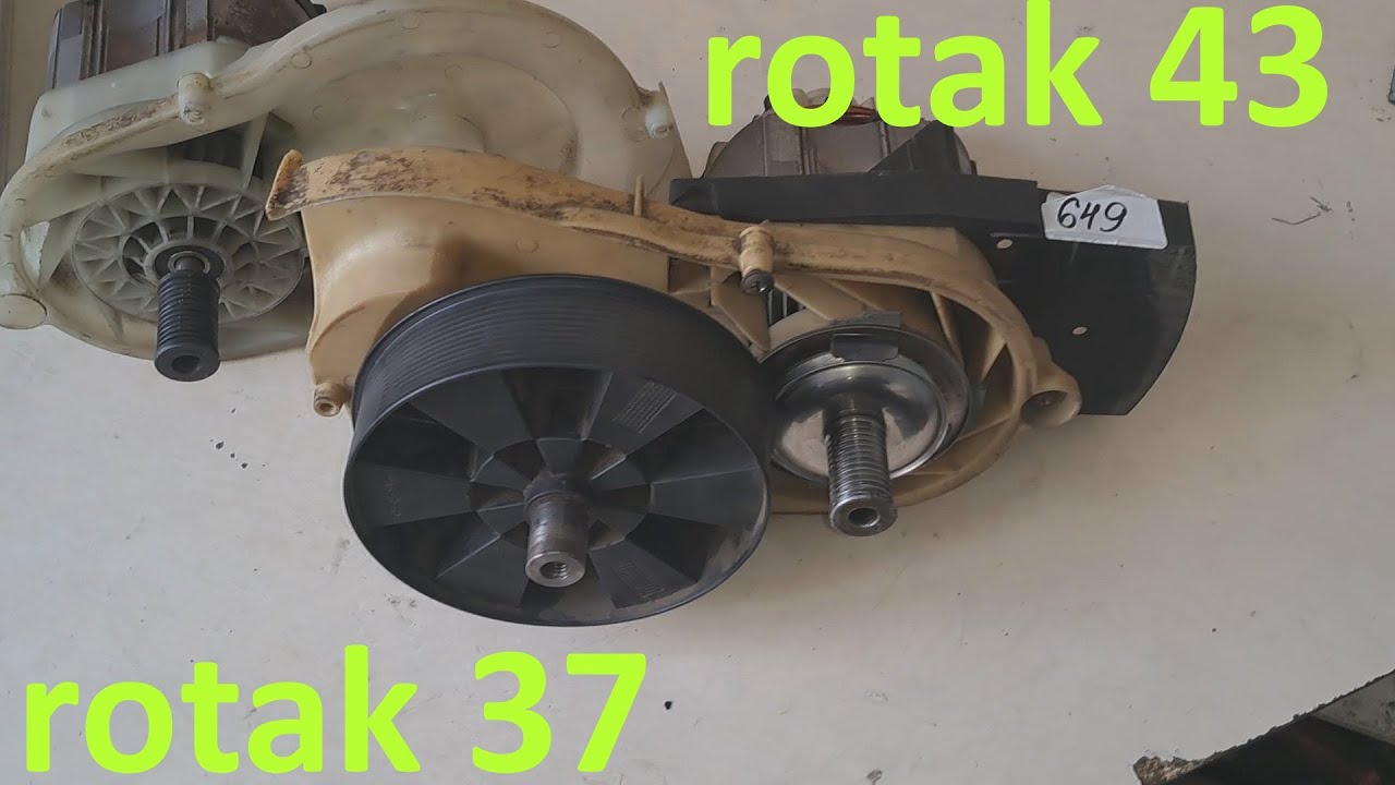 bosch rotak 43 и 37 замена подшипников - мастер промахнулся.