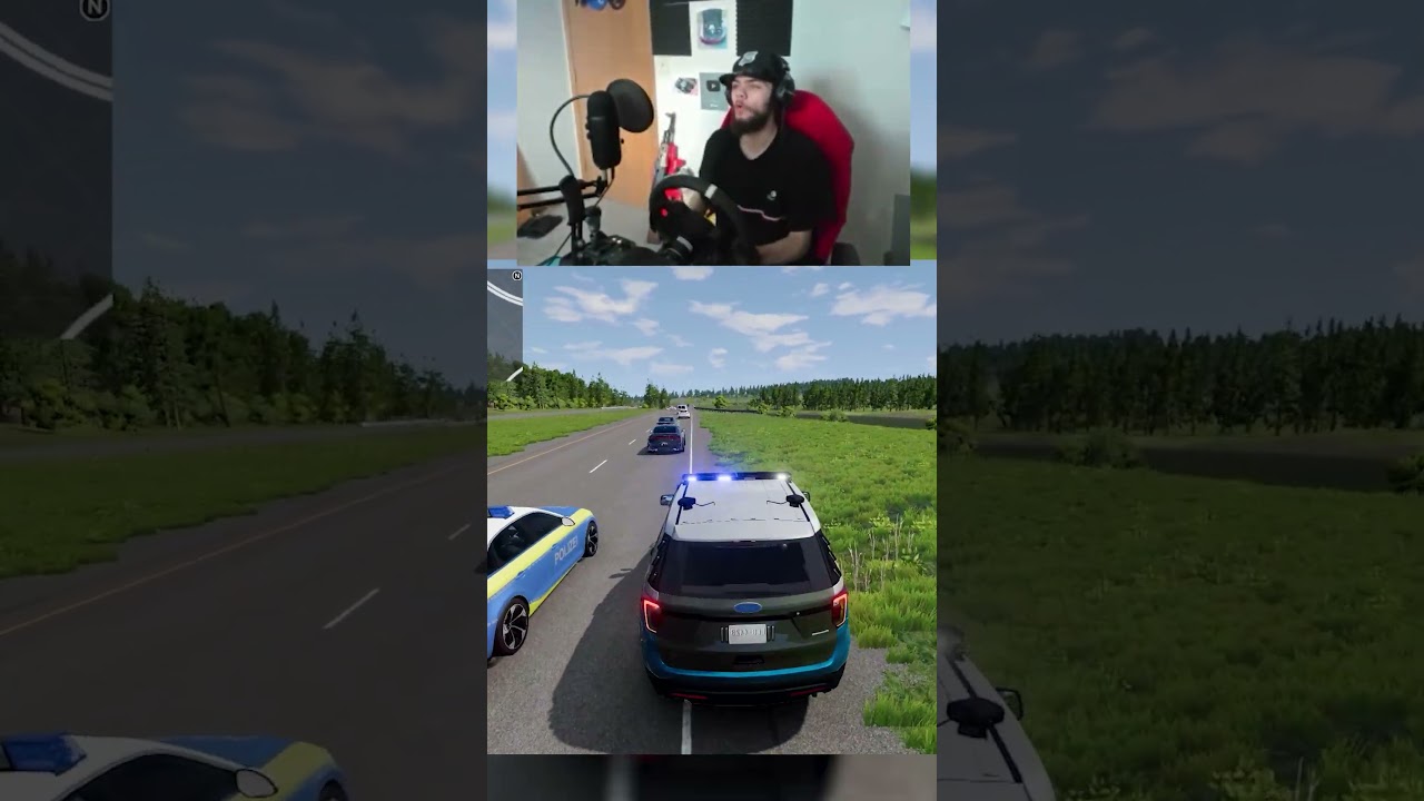 Почему вам стоит бояться патруля штата Джорджия &mdash; ролевая игра BeamNG Drive Police #short