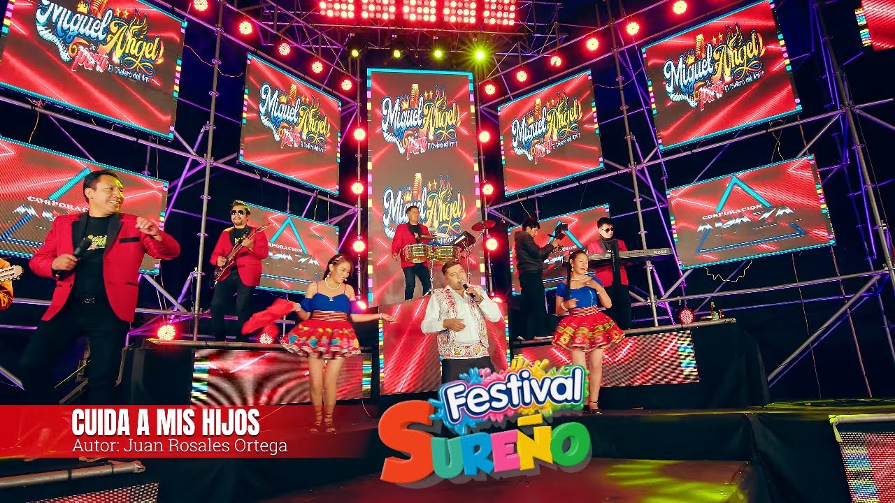 MIGUEL ANGEL DEL PERU Mix Cuida a mis hijos ♫ Festival Sureño 4K