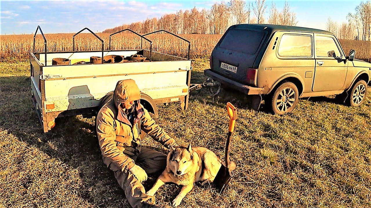 НАШЁЛ...Я ПЕРВЫЙ ОТ НАХОДОК ТРЕЩИТ ПРИЦЕП / Новые РЕКОРДЫ сезона копа металлолома.