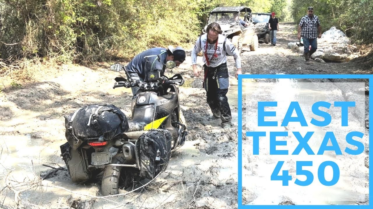 East Texas 450 | Adventure Ride Camping on DR650 and Norden 901