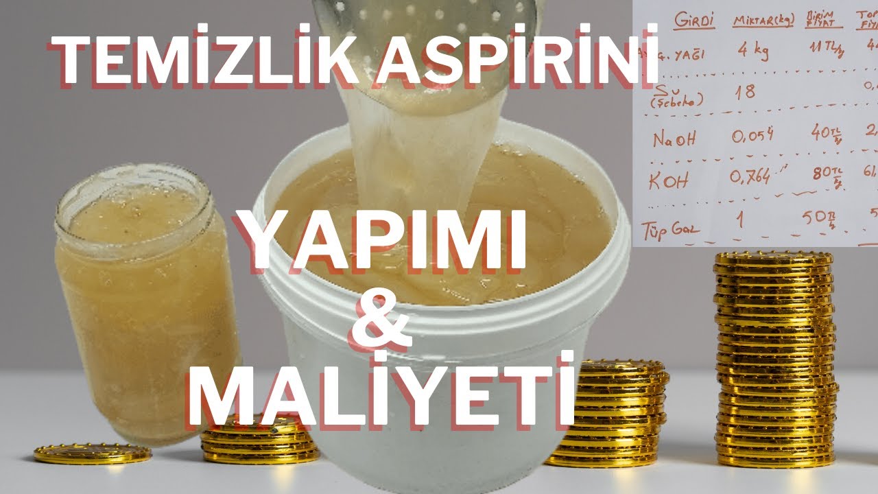 ARAP SABUNUMU NASIL YAPTIM, KAÇA MAL ETTİM. (Temizliğin aspirini)