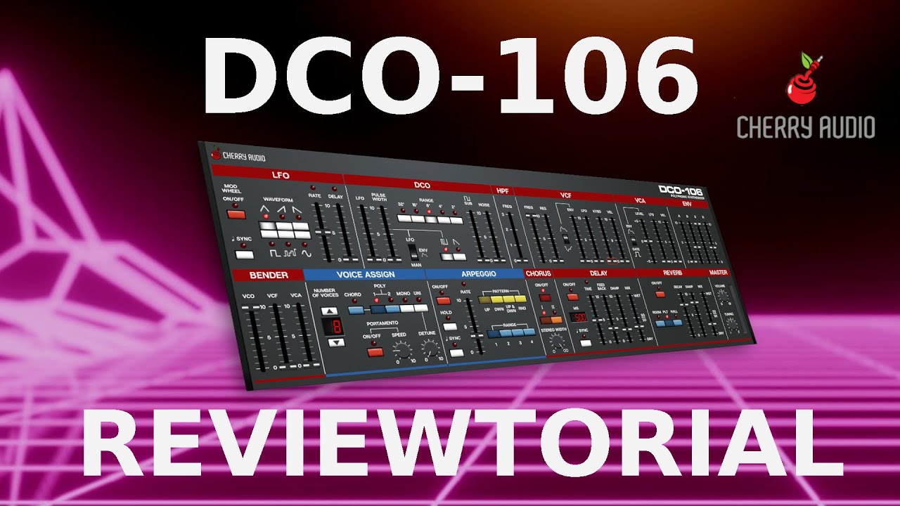 Un Juno 106 &agrave; 25 &euro; ? Cherry Audio DCO-106 Revutoriel