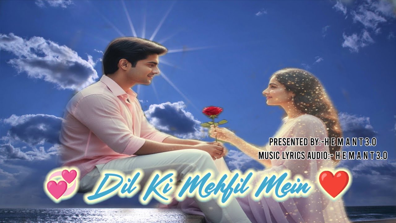 Dil Ki Mehfil Mein || New Hindi Romantic Song 2025 || 90's Bollywood Song 2025 || Hemant 