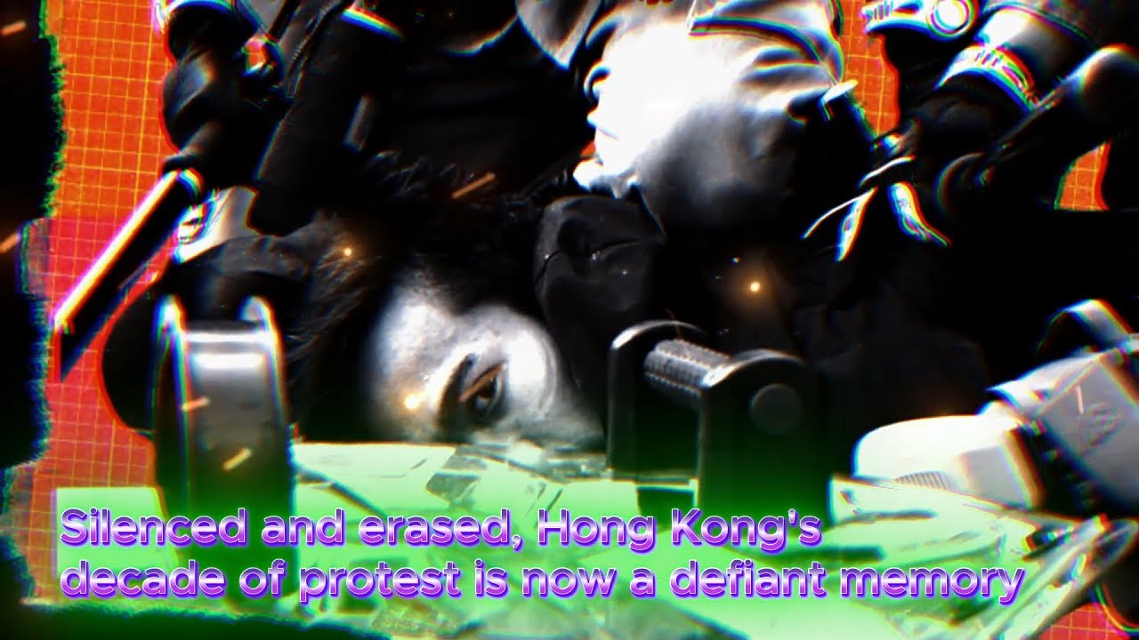 Silenced and erased, Hong Kong's decade of protest is now a defiant memory