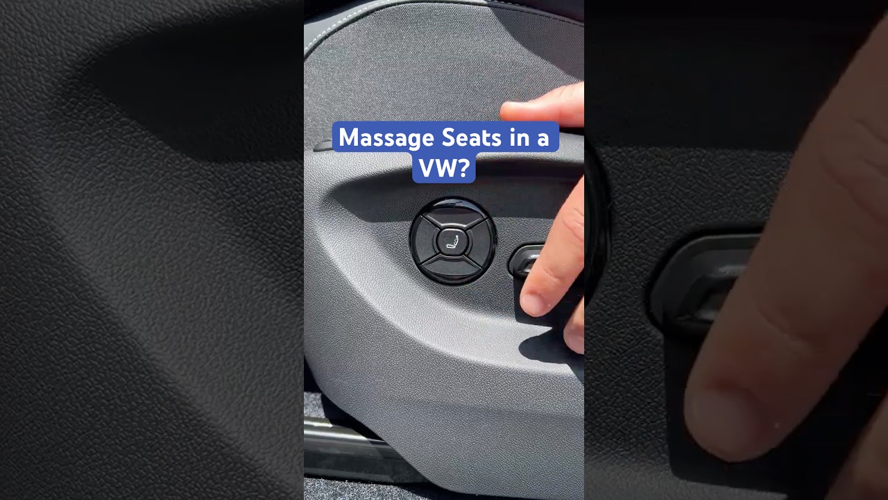 Massage Seats in a VW? Yes Please! #shorts
