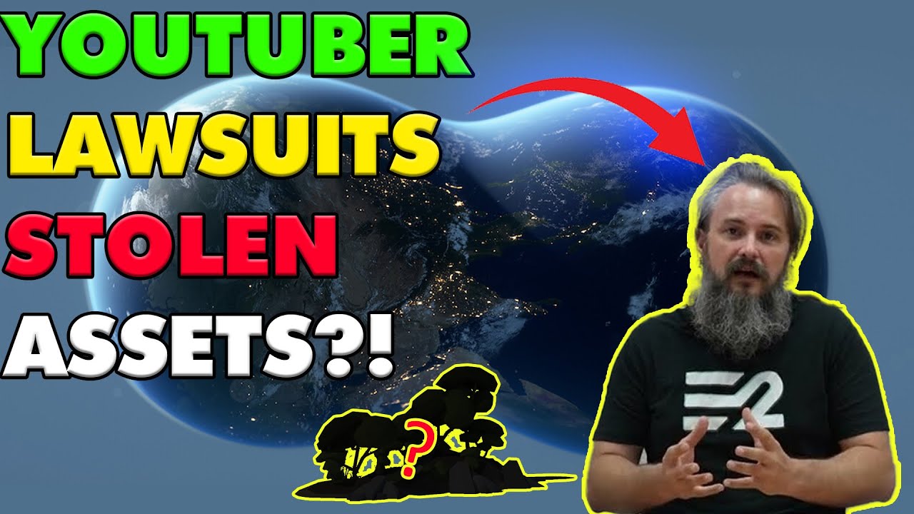 Caught using stolen assets? Youtuber legal action?! - Earth2