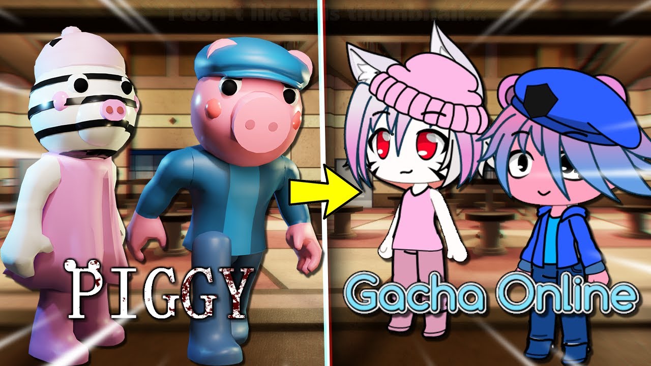 ROBLOX WHAT IF PIGGY WAS IN gacha online... (2033 edit: i don’t like this video)