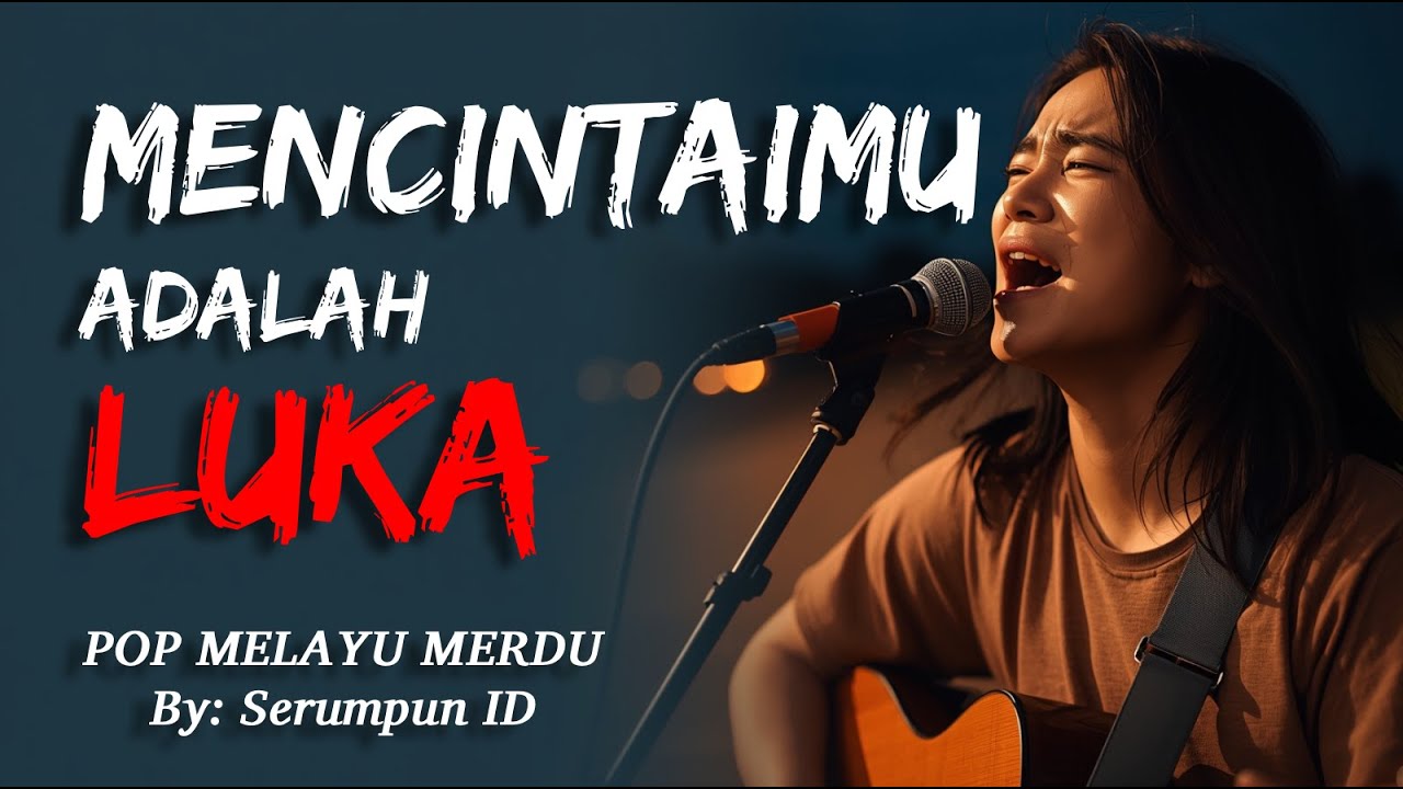 Lagu Sedih Menyayat Hati | MENCINTAIMU ADALAH LUKA – Pop Melayu Merdu (Official Lyric Video)