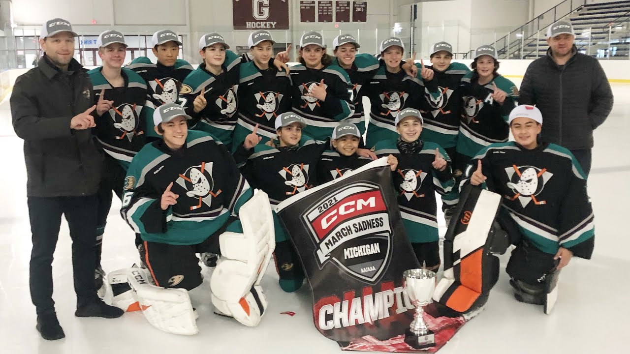 2021 CCM March Sadness 14UAA FINALS Game. Anaheim Jr Ducks vs Nashville Jr Predators (03-28-2021)