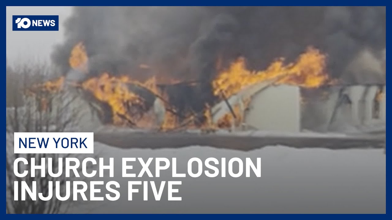 Five Injured In New York Church Explosion After Suspected Gas Leak | 10 News