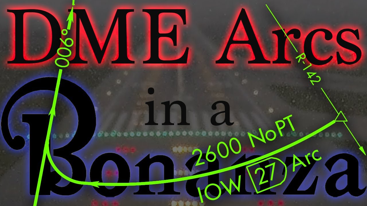 DME Arcs – полёты по приборам
