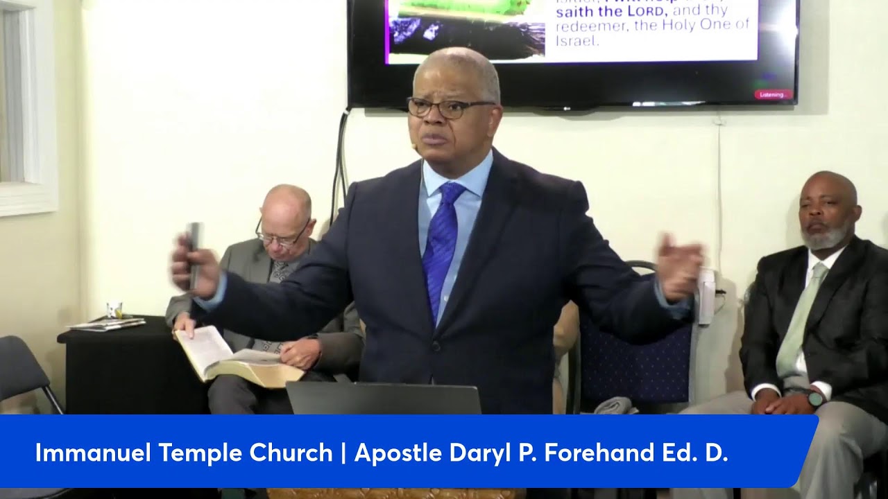 Immanuel Temple Church Ministries | Sunday Morning Worship