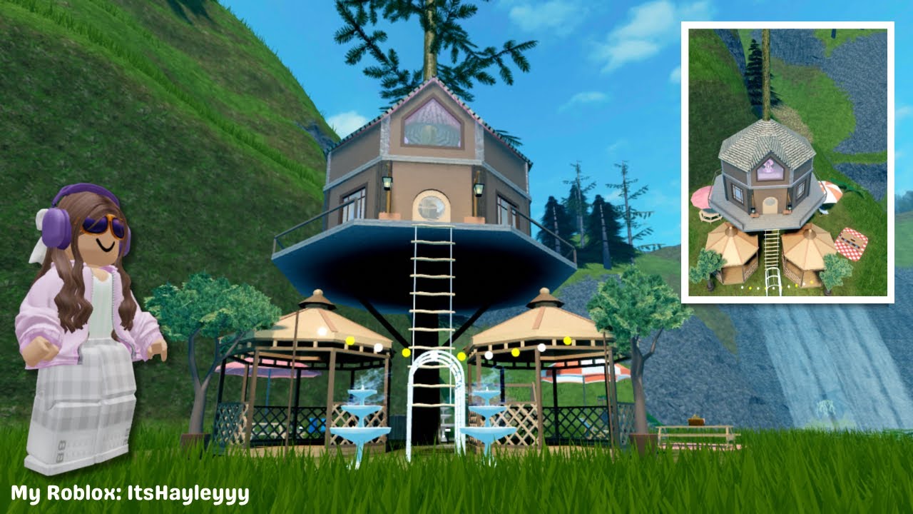 Treehouse Decorating in Backpacking Roblox!!!