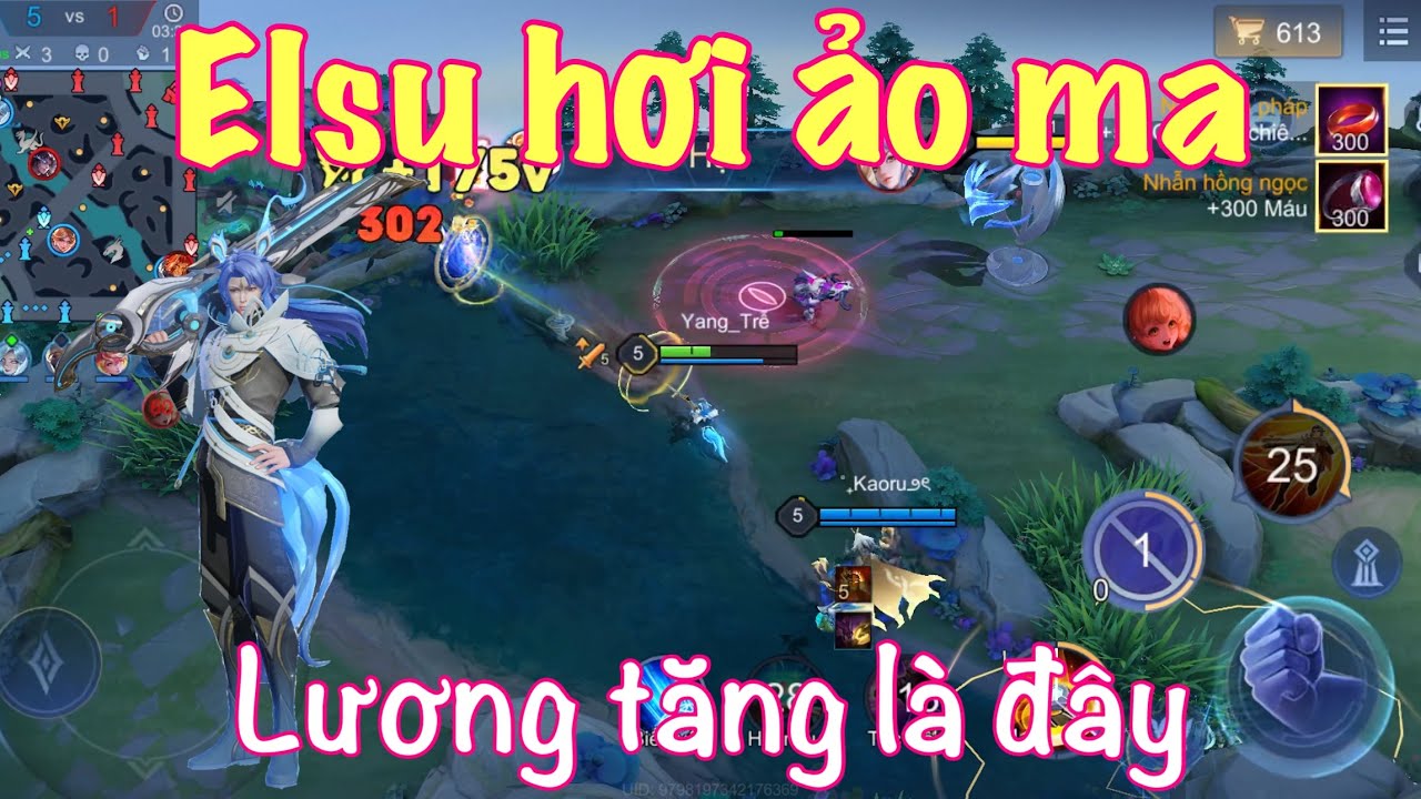 Elsu lương tăng lương tăng l&agrave;m pha ảo ma - LQMB