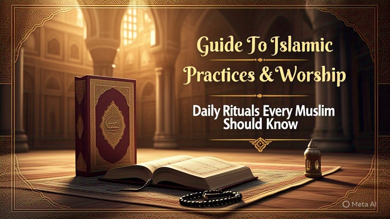 Guide To Islamic Practices & Worship: Daily Rituals Every Muslim Should Know