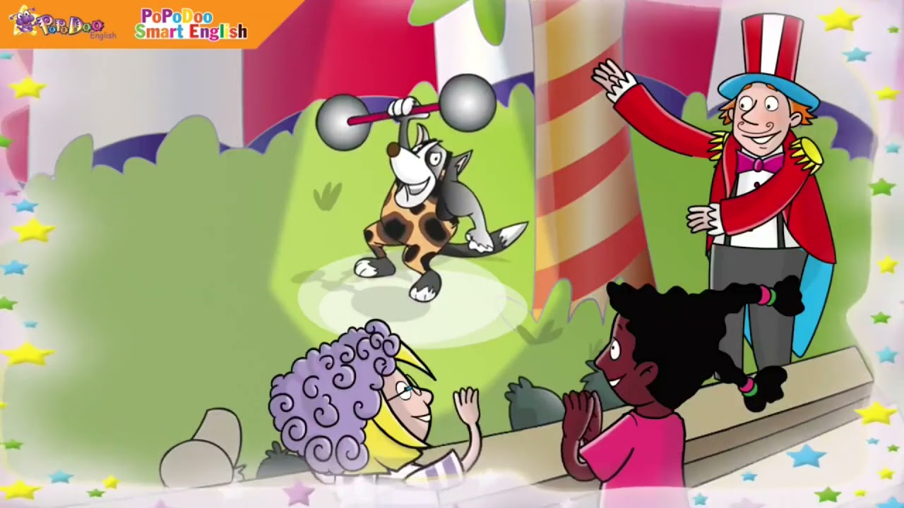 Unit 3 Story - Speak aloud - Fun at the circus | GIVE ME FIVE - LEVEL 1