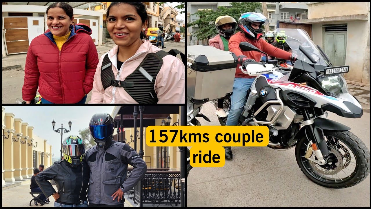 ಒಂದೇ ದಿನದಲ್ಲಿ 200 ಕಿ.ಮೀ ಬೈಕರ್ ಜೋಡಿಗಳ ರೈಡ್ 🙆‍♀️🥰!SOMANNA IDLI😋!GSA🔥