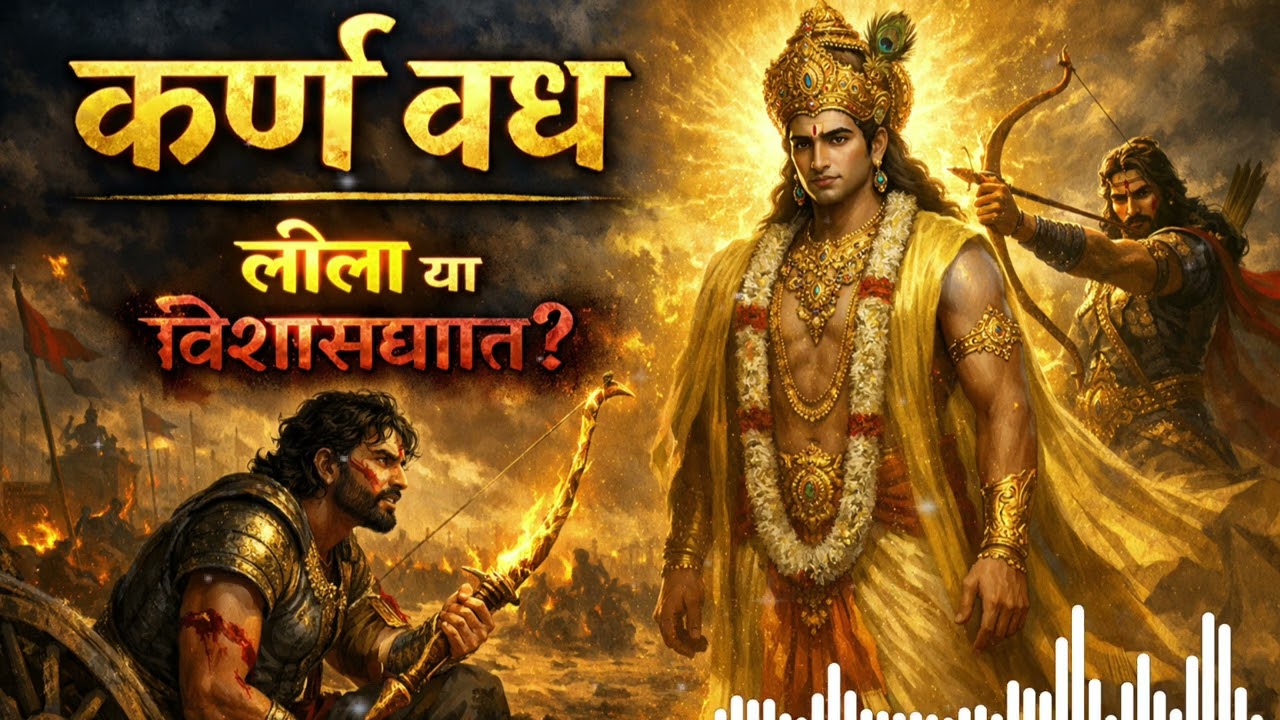 📜 कर्ण वध का पूरा सच | लीला या विश्वासघात? | Mahabharata Untold Truth || #ramayan #mahabharat #karan