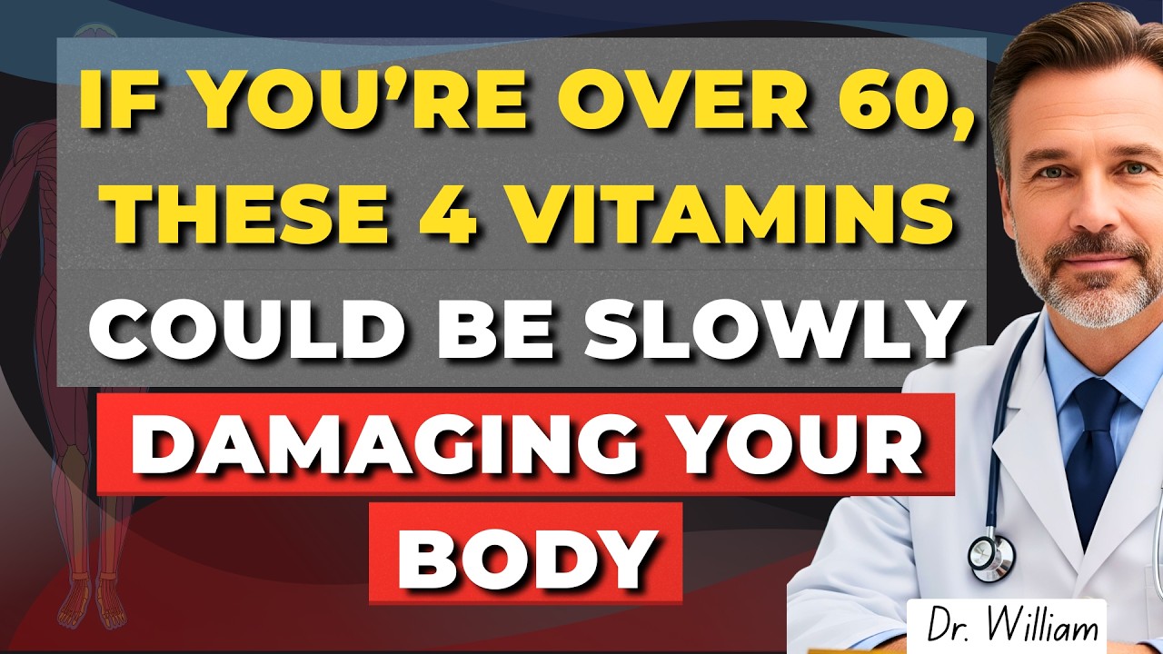 If You&rsquo;re Over 60, These 4 Vitamins Could Be Slowly Damaging Your Body, Seniorhealth