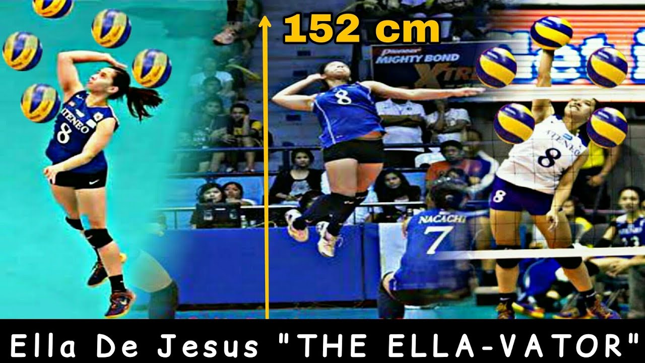 x15 Ella De Jesus ELEVATED in the air |  The Ella-vator | UAAP season 76 highlights