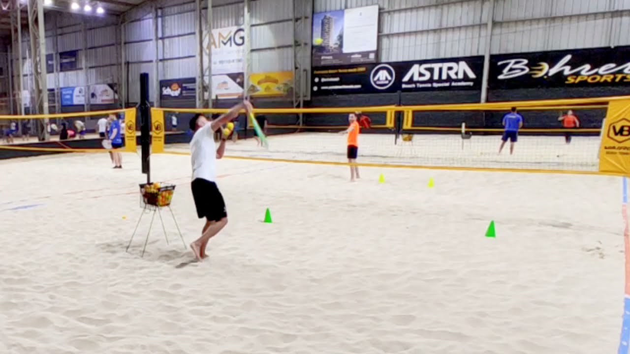Treino - Metodologia ASTRA - Beach Tennis - Professor Cesinha Macedo